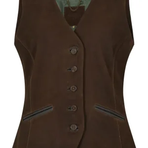 Knallerangebot Dubarry Lederweste Greville, Walnut